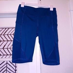 Athleta compression biking shorts